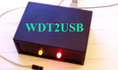 WDT2USB - resettor s USB rozhranm. Monost zapnut/vypnut potae v nastaven as, hldn ped zatuhnutm a pod. Kliknte.
