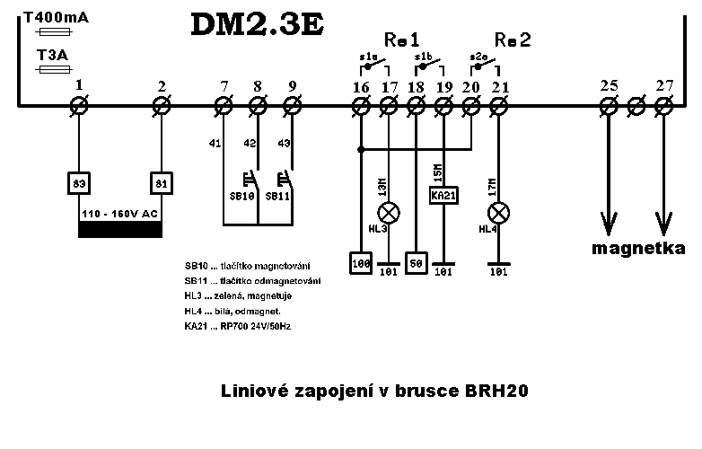Pklad instalace dc desky DM2.3E do obrbcho stroje BPH20NA.
