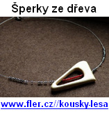 Kreativní svět - fler.cz - prodej šperků vyrobených ze dřeva.